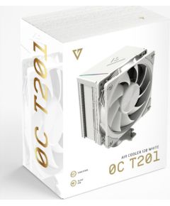 MODECOM Volcano 0C T201 Processor Air cooler 12 cm White Охлаждение процессора