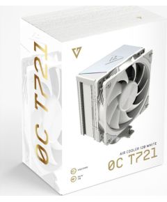 MODECOM Volcano 0C T721 Processor Air cooler 12 cm White Охлаждение процессора