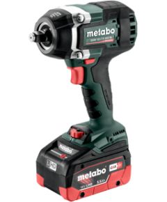 Triecienatslēga Metabo SSW 18 LTX 800 BL; 18 V; 800 Nm;  2x5,5 Ah akum. Trieciena uzgriežņu pistoles ar akumulatoru
