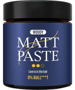 Steves No Bull***t Matt Paste - Matující pasta na vlasy střední fixace 90.0g Matu kopšana