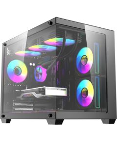 DarkFlash B275 PRO computer case (black) + 6 fans Корпуса
