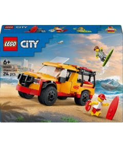 LEGO CITY 60453 Lifeguard Beach Rescue Truck Lego VIDIYO