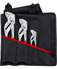 Knipex pliers wrench set, 3 pieces (red, in folding bag) Jaunumi -Dārzam