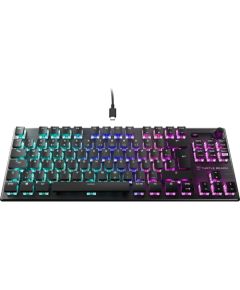 Turtle Beach Vulcan TKL (black, DE layout, TITAN Red) Klaviatūras