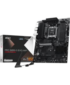 MSI PRO B850-S EVO WIFI (black/silver) Mātes plates