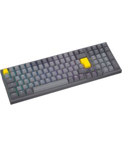 Celeris 1800 (gray, DE layout, ENDORFY Yellow by Gateron) Klaviatūras