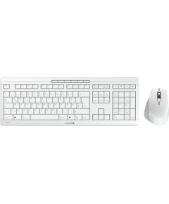 STREAM DESKTOP COMFORT (white, DE layout, Cherry SX scissor technology) Klaviatūras