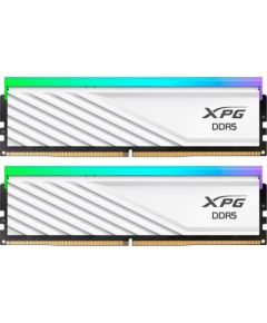 ADATA DIMM 16 GB DDR5-5600 (2x 8 GB) dual kit (white, AX5U5600C468G-DTLABRWH, XPG Lancer Blade RGB, INTEL XMP, AMD EXPO) RAM Operatīvā atmiņa