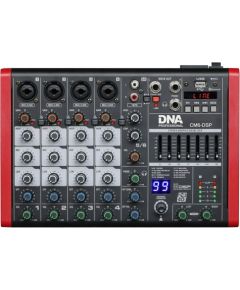 Dna Professional CM6-DSP - Mikser audio z USB, MP3, Bluetooth, Phantom DJ tehnika