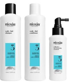 Nioxin System 3 Hair Care Set - Sada péče pro jemné barvené mírně řídnoucí vlasy Духи и косметика