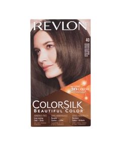 Revlon Colorsilk Beautiful Color 40 Medium Ash Brown Matu kopšana