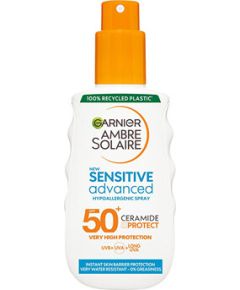 Garnier Sensitive Advanced Spray SPF 50 - Sprej na opalování 150ml Духи и косметика