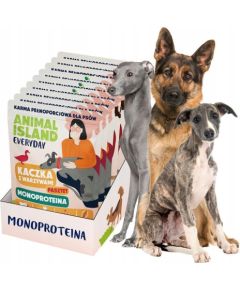Animal Island ANIMAL ISLAND Monoproteina cielęcina/kaczka karma dla psa 9×300g Suņu barība