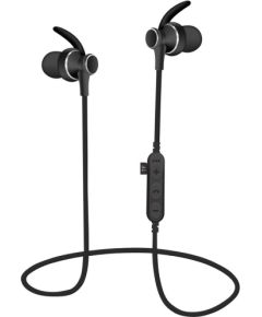 Platinet Premium Bluetooth Sport Headset & Handsfree / MicroSD Card Reader / A2DP / Спортивные наушники Черные Наушники