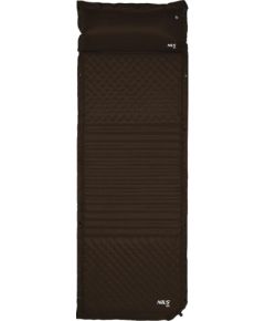 NC4001 MELNS PAŠPIEPŪŠAMAIS PAKLĀJS NILS CAMP Piepūšamie matrači un spilveni