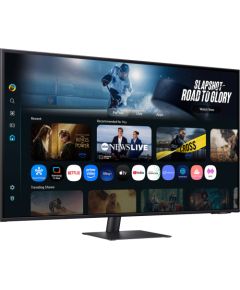 Samsung Smart AI Monitor S43FM700UU (108 cm (43 inches), black, UltraHD/4K, VA, HDR, remote control, speakers) Monitori