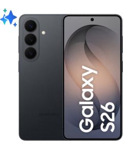 Samsung Galaxy S26 16 cm (6.3") Dual SIM Android 16.0 5G USB Type-C 12 GB 512 GB 4300 mAh Black Mobilie telefoni