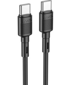 USB кабель Hoco X83 60W Type-C to Type-C 1.0m черный Дата USB-кабели