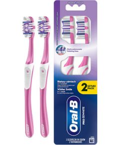 Oral-b Pro-3D White Whitening Clean Medium Toothbrush - Zubní kartáček ( 2 ks ) Духи и косметика