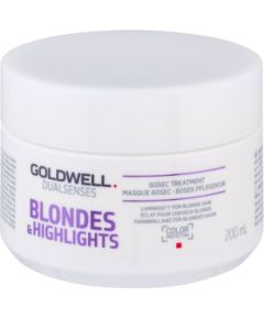 Goldwell Dualsenses Blondes & Highlights / 60 Sec Treatment 200ml Matu kopšana