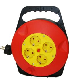 Besk Pagarinātājs a/z 10m 3Gx1mm spole Strāvas pagarinātāji