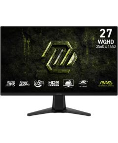 LCD Monitor MSI 27 " 2560 x 1440 pixels Wide Quad HD Native aspect ratio 16:9 LCD Flat MAG275QFE20 Monitori