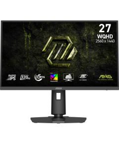 LCD Monitor MSI 27 " 2560 x 1440 pixels Wide Quad HD Native aspect ratio 16:9 LCD Flat MAG274QPFX32 LED / LCD мониторы