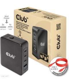 MOBILE TRAVEL CHARGER USB-C/140W GAN CAC-1917 CLUB3D Новинки смартфонов и телефонов