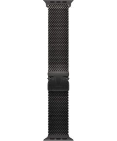 Apple Titanium Milanese Loop, 49 mm, L, black - Watch band Smart-Watch aksesuāri
