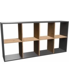 Top E Shop Topeshop MALAX 2X4 ANT/ART living room bookcase Новинки Для дома и сада 
