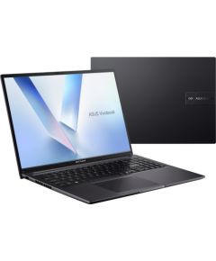 ASUS Vivobook 16 M1605NAQ-MB116 Ryzen 5 150 16.0"WUXGA IPS-level Panel 60Hz 300nits AG 16GB DDR5 SSD512 Radeon Graphics WLAN+BT Cam720p 42WHrs NoOS Indie Black Ноутбуки