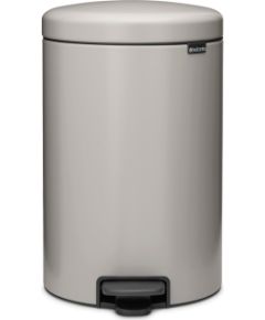 BRABANTIA atkritumu tvertne ar pedāli NewIcon, 20 l, Soft Grey - 254406 Papīra - atkritumu grozi