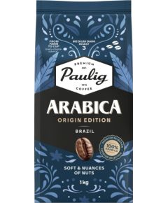Kafijas pupiņas PAULIG Arabica Origin Edition Brazil 1kg Kafija, kapsulas