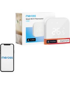 Inteligentny termostat WiFi Meross MTS215MA(EU) (Matter) Silto grīdu sistēmas