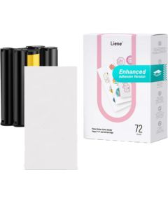Liene PixCut printer paper, 4x7", 72 sheets Foto printeri