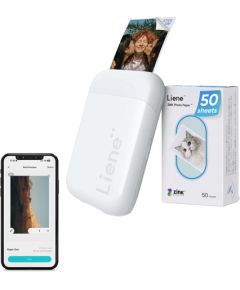 Liene Pearl 2x3" Portable Photo Printer (White) Foto printeri