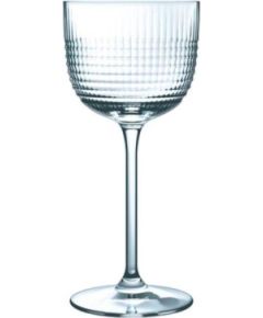 DISCO NICK&NORA GLĀZE 18CL, UZ KĀJIŅAS, KRISTALĪNS, Arcoroc Стаканы и графины