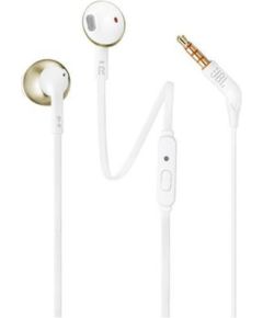 JBL Tune 205 Vadu Austiņas Gold Austiņas