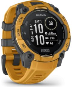Garmin   Instinct 3 – 45 mm, Solar
Sunburst with Sunburst/Grey Band Smart-Watch Умные часы