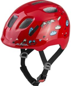 Kask rowerowy ALPINA XIMO 2 RED SMILE GLOSS 49-54 Велосипедные шлемы