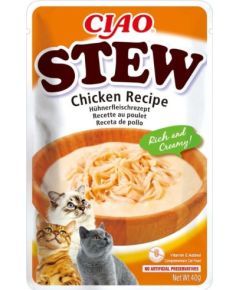 INABA CAT CIAO STEW CHICKEN 40g Консервы кошек