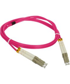 A-lan Alantec FOC-LCLC-5MMD-1-4 InfiniBand/fibre optic cable 1 m LC Violet Tīkla vadi