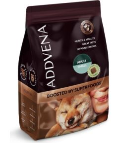 ADDVENA BOOSTED BY SUPERFOODS dla dorosłych psów małych ras 2,5kg Suņu barība