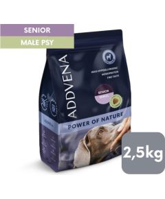ADDVENA POWER OF NATURE dla starszych psów małych ras 2,5kg Suņu barība