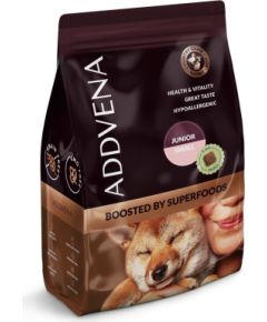 ADDVENA BOOSTED BY SUPERFOODS dla szczeniąt małych ras 2,5kg Suņu barība