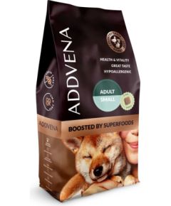 ADDVENA BOOSTED BY SUPERFOODS dla dorosłych psów małych ras 10kg Suņu barība