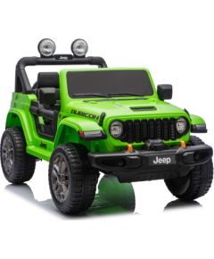 Lean Cars Jeep Rubicon 4x4 Battery-Powered Vehicle DK-JWR556 4x200W 24V Green Jaunumi, Bērnu preces