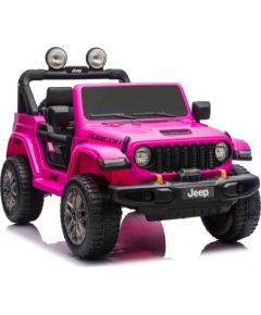 Lean Cars Jeep Rubicon 4x4 Battery-Powered Ride-On Vehicle DK-JWR556 4x200W 24V Pink Jaunumi, Bērnu preces