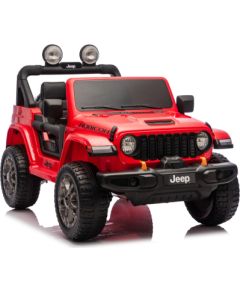 Lean Cars Jeep Rubicon 4x4 DK-JWR556 4x200W 24V Red Battery-Powered Vehicle Jaunumi, Bērnu preces