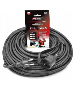 Kabelis AWTools AW70238; IP44; 3x1,5 mm²; 10 m Strāvas pagarinātāji
